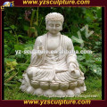 Chinese life size White Marble Buddha Statues